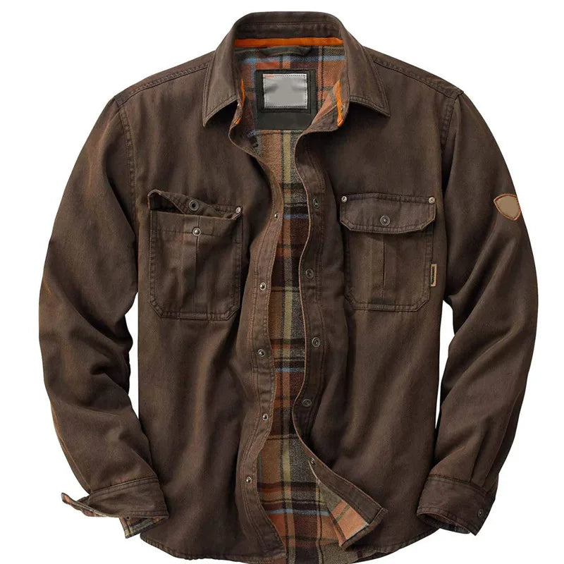 Castell | Chaqueta Vintage Casual para Hombre