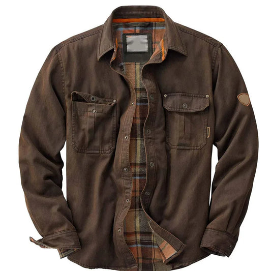 Castell | Chaqueta Vintage Casual para Hombre