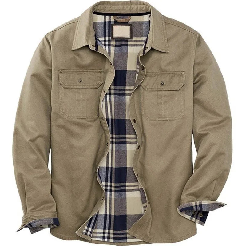 Castell | Chaqueta Vintage Casual para Hombre
