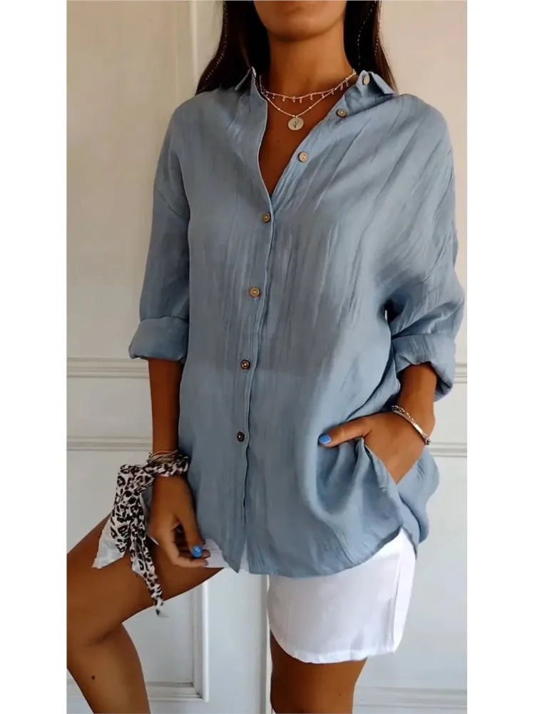 Philine - Blusa suave y ligera transpirable