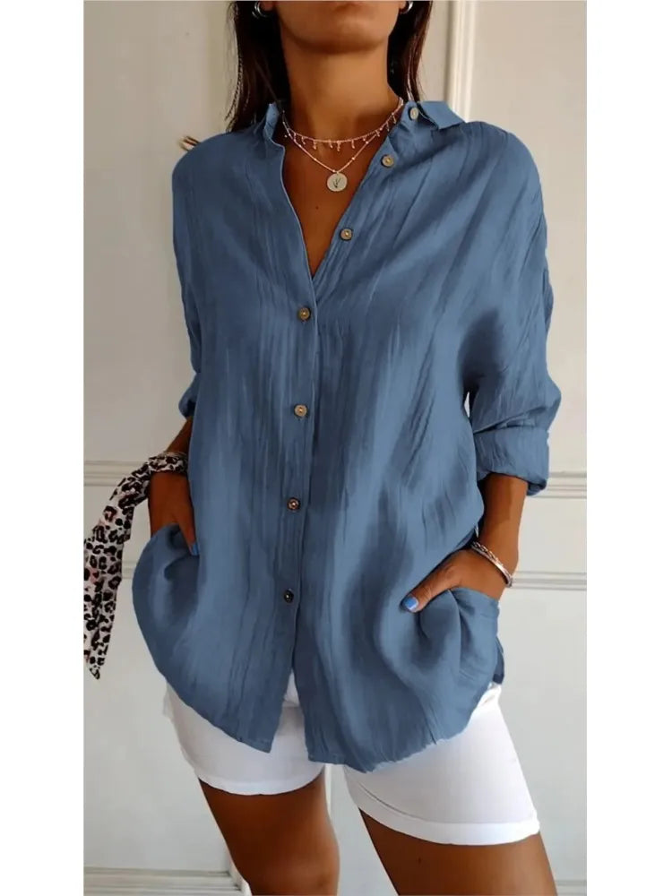 Philine - Blusa suave y ligera transpirable