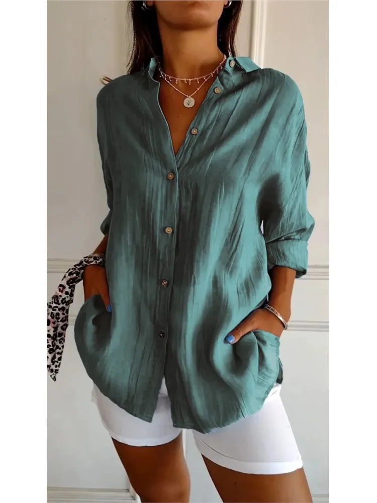 Philine - Blusa suave y ligera transpirable