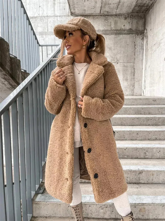 Jessica - Abrigo de peluche
