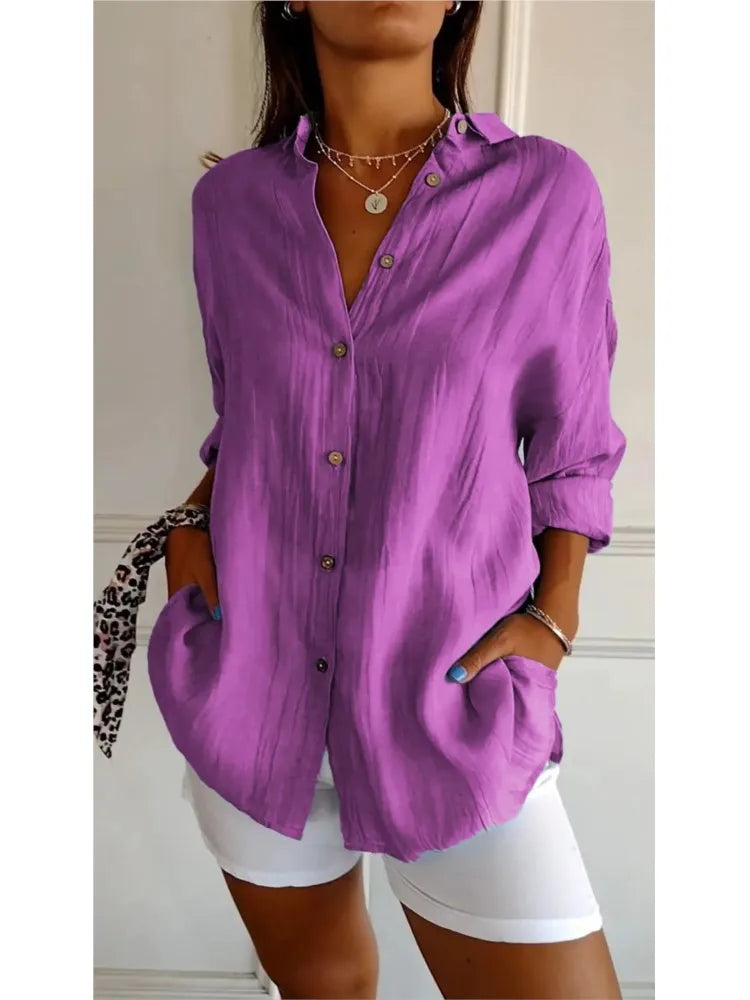Philine - Blusa suave y ligera transpirable