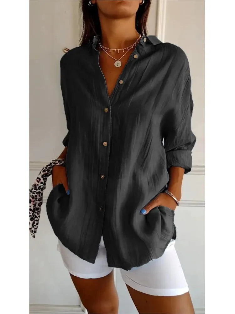 Philine - Blusa suave y ligera transpirable