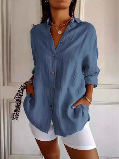 Philine - Blusa suave y ligera transpirable