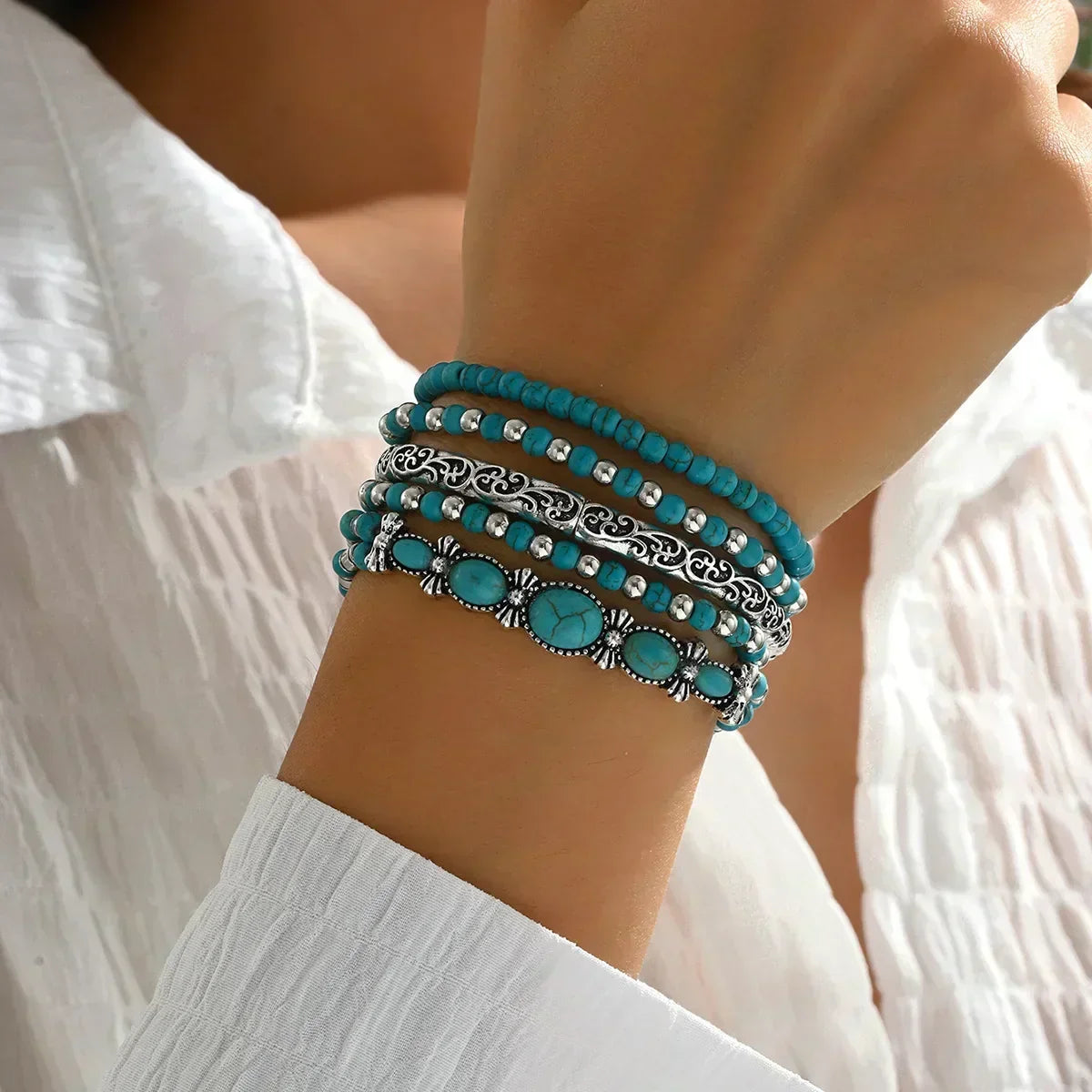 Azura | Conjunto de Pulseras Bohemias para Mujer