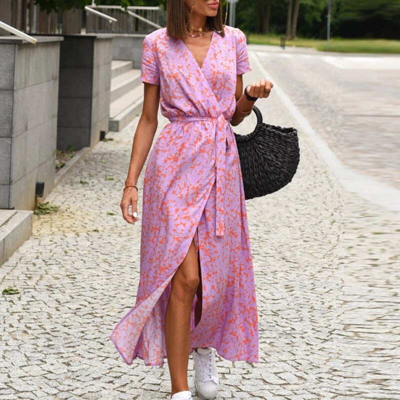 Anna -  Vestido de Mujer con estampado floral primavera/verano