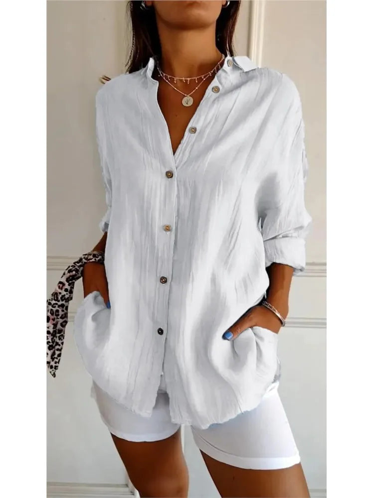 Philine - Blusa suave y ligera transpirable