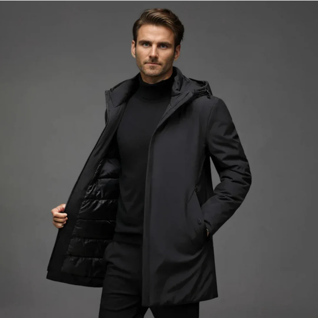 Ronnel - Chaqueta de Invierno Premium para Hombre