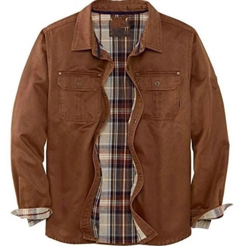 Castell | Chaqueta Vintage Casual para Hombre