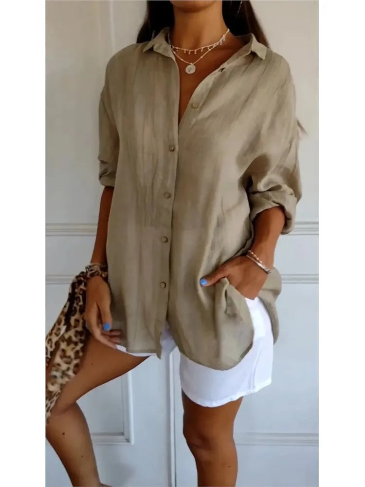 Philine - Blusa suave y ligera transpirable
