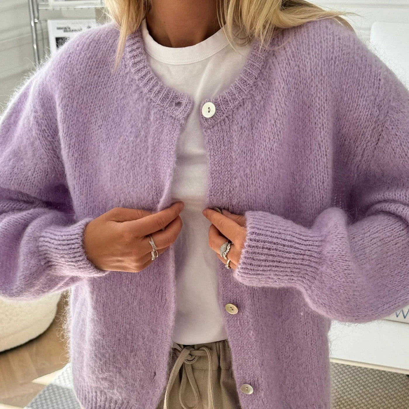 Cardigan Fuzzy™ | Suavidad y estilo para los días fríos