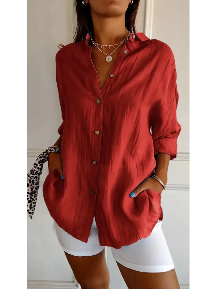 Philine - Blusa suave y ligera transpirable