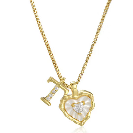 Élisara - Collar corazón personalizado elegancia eterna para Mujer