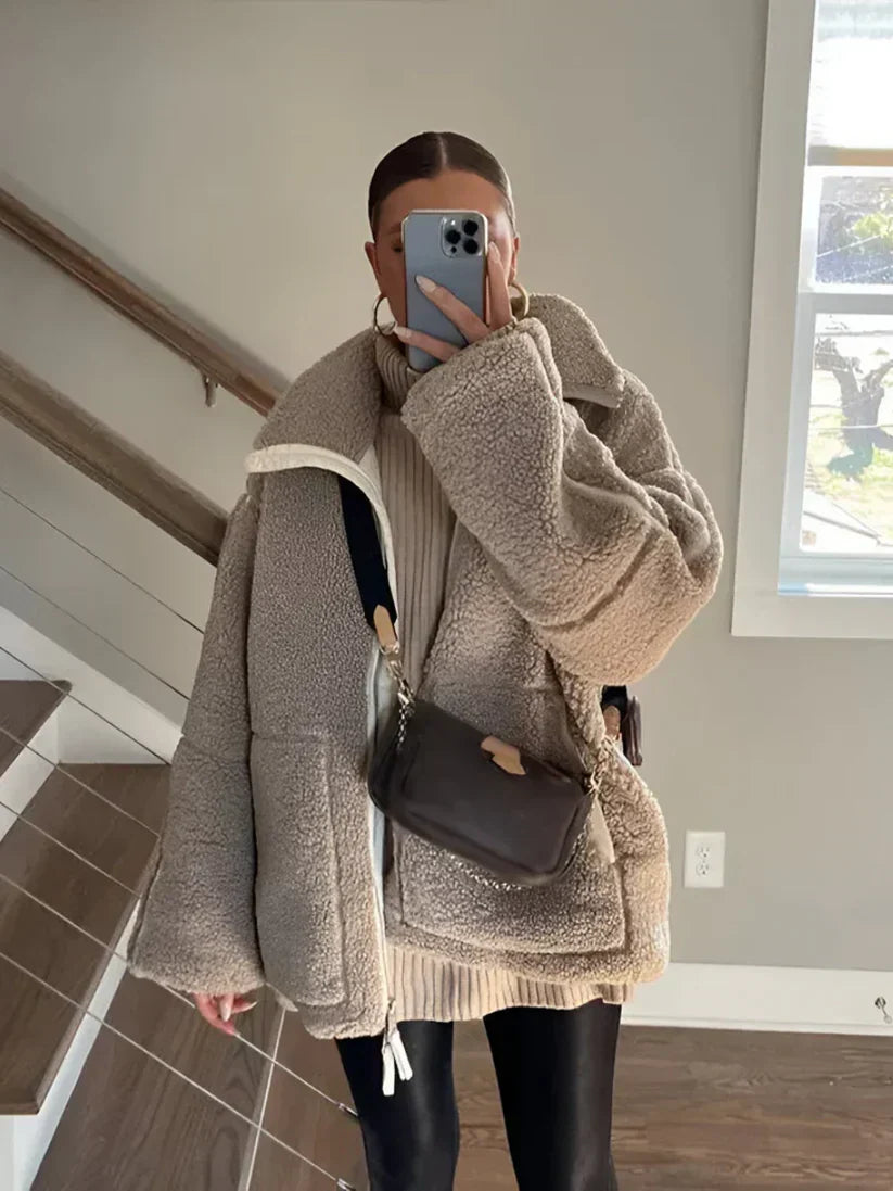 Anastasia | Chaqueta de invierno suave y cálida