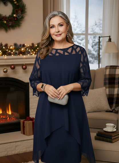 Juliana - Vestido Halagador, Cómodo y Amigable con la Barriga