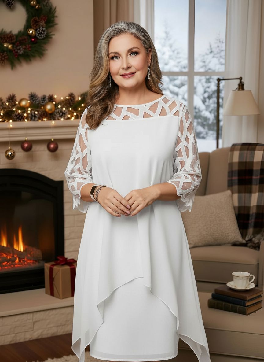 Juliana - Vestido Halagador, Cómodo y Amigable con la Barriga