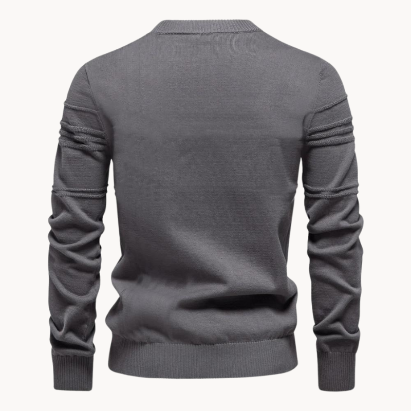 hoven™ | Suéter de Algodón para Hombre con Diseño de Rayas