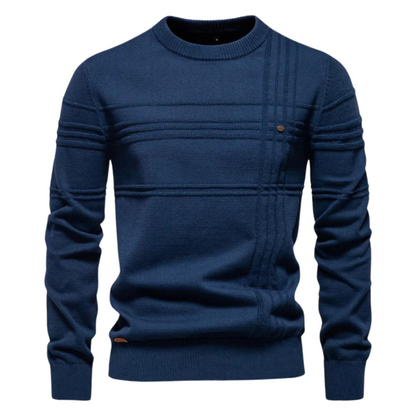 hoven™ | Suéter de Algodón para Hombre con Diseño de Rayas
