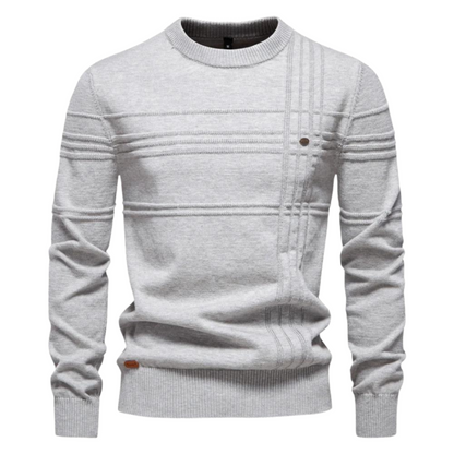 hoven™ | Suéter de Algodón para Hombre con Diseño de Rayas
