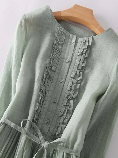 Arya - Vestido vintage con elegancia atemporal para Mujer
