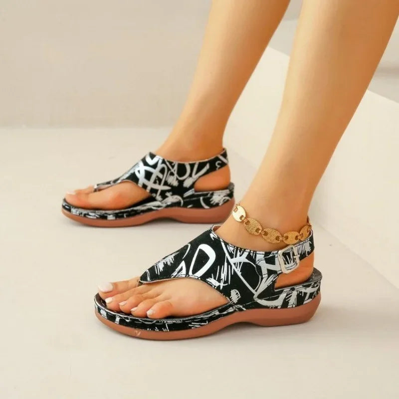 OrthoStep™ - Luce y siéntete bien este verano con esta sandalia con soporte