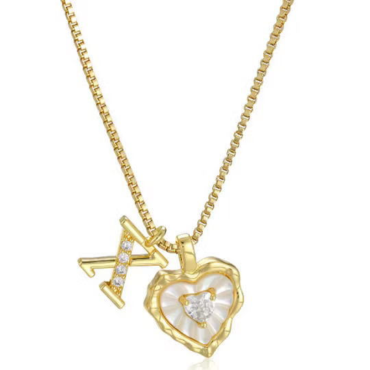 Élisara - Collar corazón personalizado elegancia eterna para Mujer