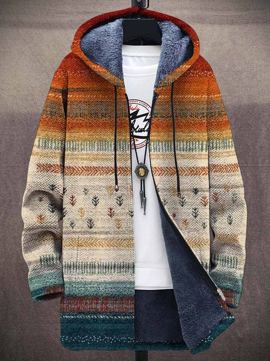 Diana | Abrigo Cardigan con Capucha Artístico