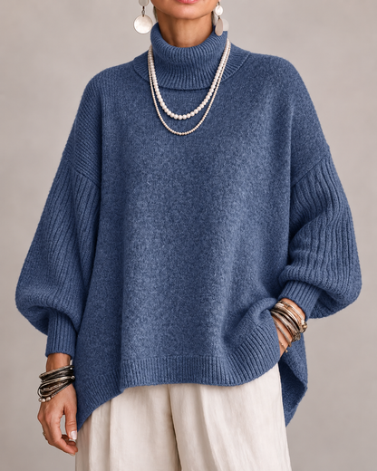 Kathleen | Suéter Elegante de Cuello Alto para Mujer