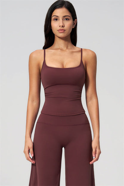 Nexus - El Conjunto de Top de Tirantes y Pantalones Cortos de Pierna Ancha para Mujer