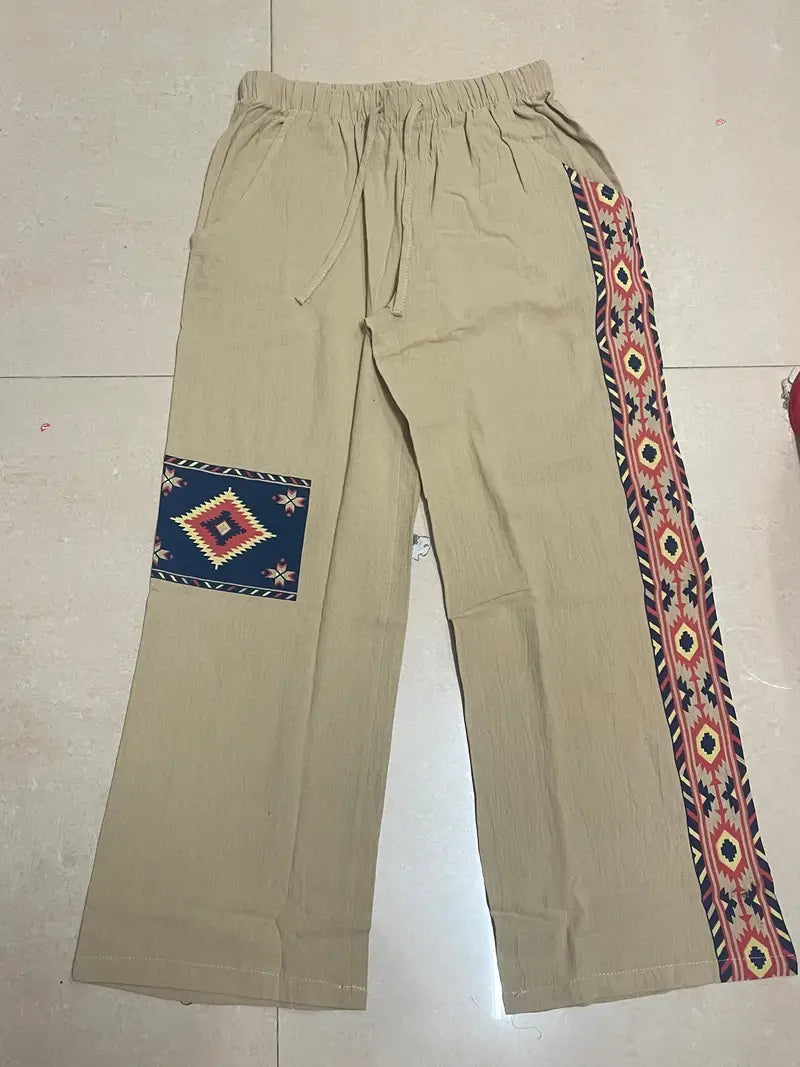 Hendrik™ | Pantalones étnicos de corte cómodo