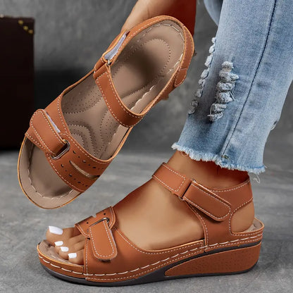 Veera - Sandalias ortopédicas de cuña para Mujer