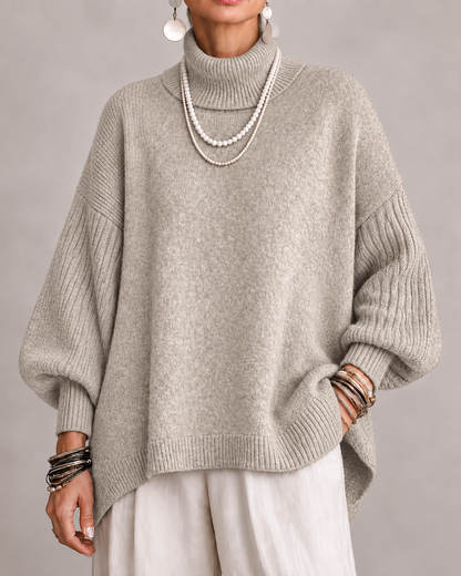 Kathleen | Suéter Elegante de Cuello Alto para Mujer