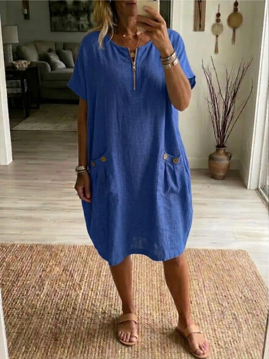 Tessa – Vestido con cremallera para Mujer