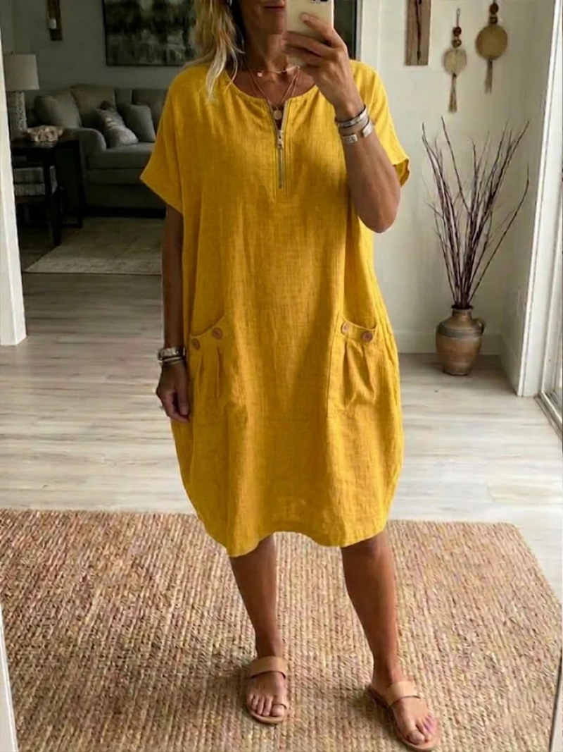 Tessa – Vestido con cremallera para Mujer