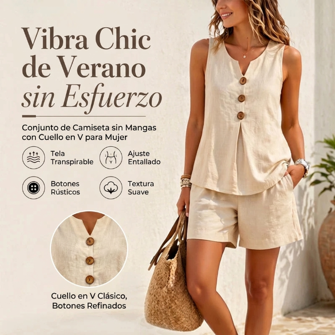 Estela - Conjunto casual para Mujer