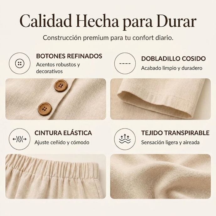 Estela - Conjunto casual para Mujer