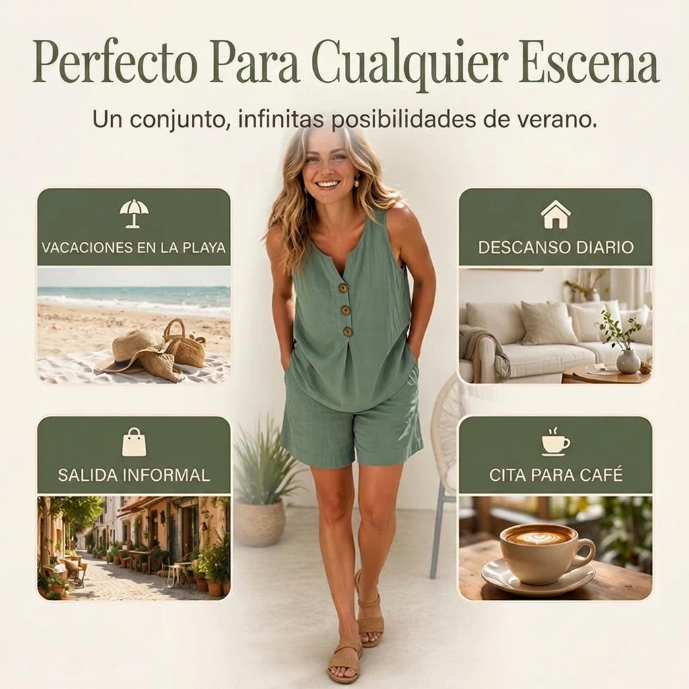 Estela - Conjunto casual para Mujer