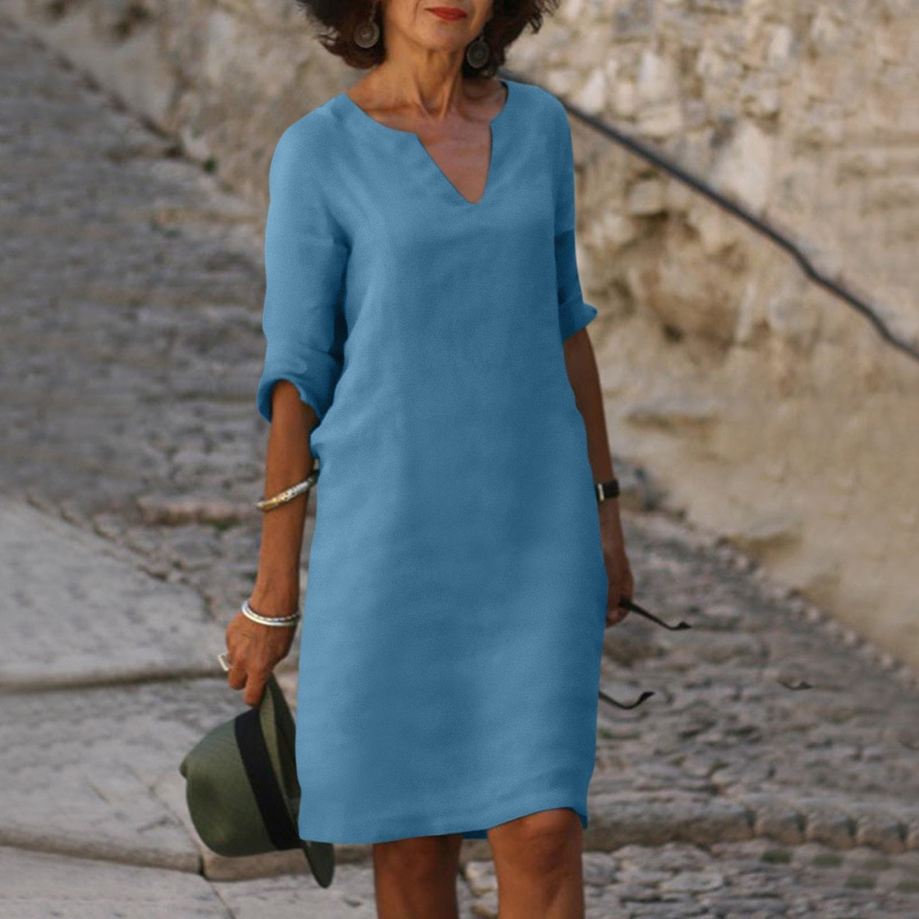 Céleste™ | Elegante vestido con escote en V
