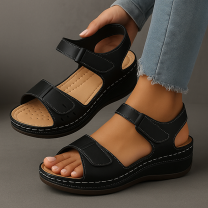 Veera - Sandalias ortopédicas de cuña para Mujer