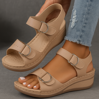 Veera - Sandalias ortopédicas de cuña para Mujer