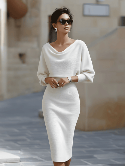 Lydia | Vestido Midi Elegante para el Día a Día para Mulher