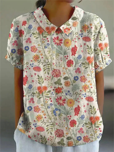 Ragnhild™ | Camisa floral