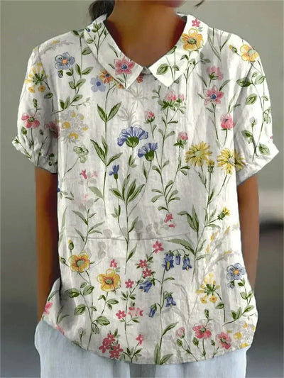 Ragnhild™ | Camisa floral