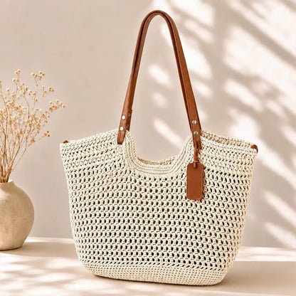 Amara | Bolsa Tote Tejida para el Día a Día para Mujer