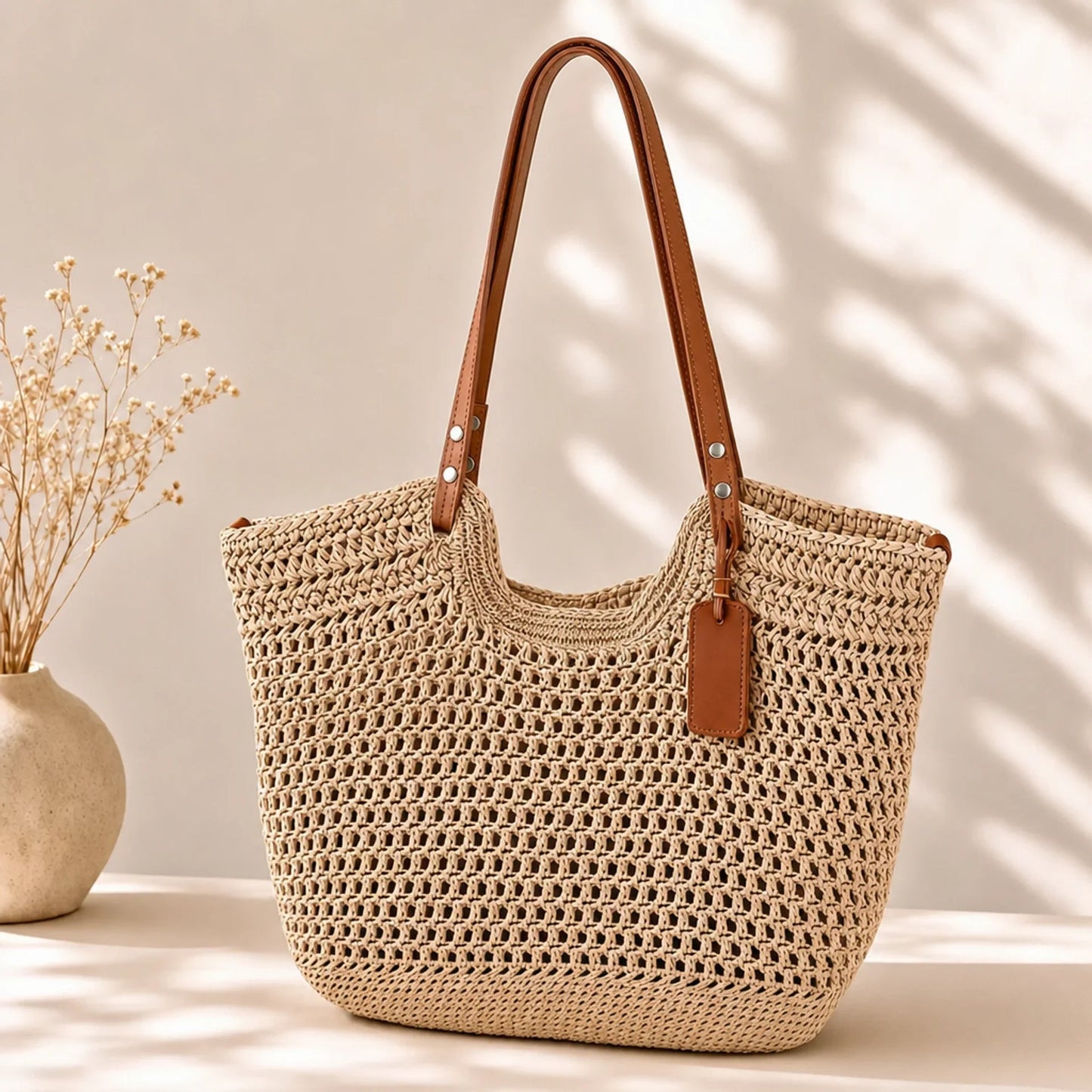 Amara | Bolsa Tote Tejida para el Día a Día para Mujer