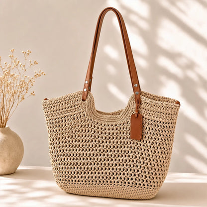 Amara | Bolsa Tote Tejida para el Día a Día para Mujer
