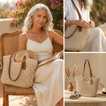 Amara | Bolsa Tote Tejida para el Día a Día para Mujer