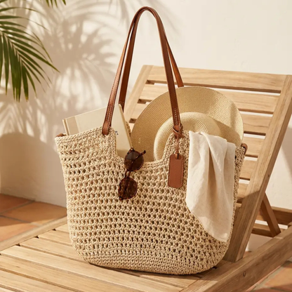 Amara | Bolsa Tote Tejida para el Día a Día para Mujer